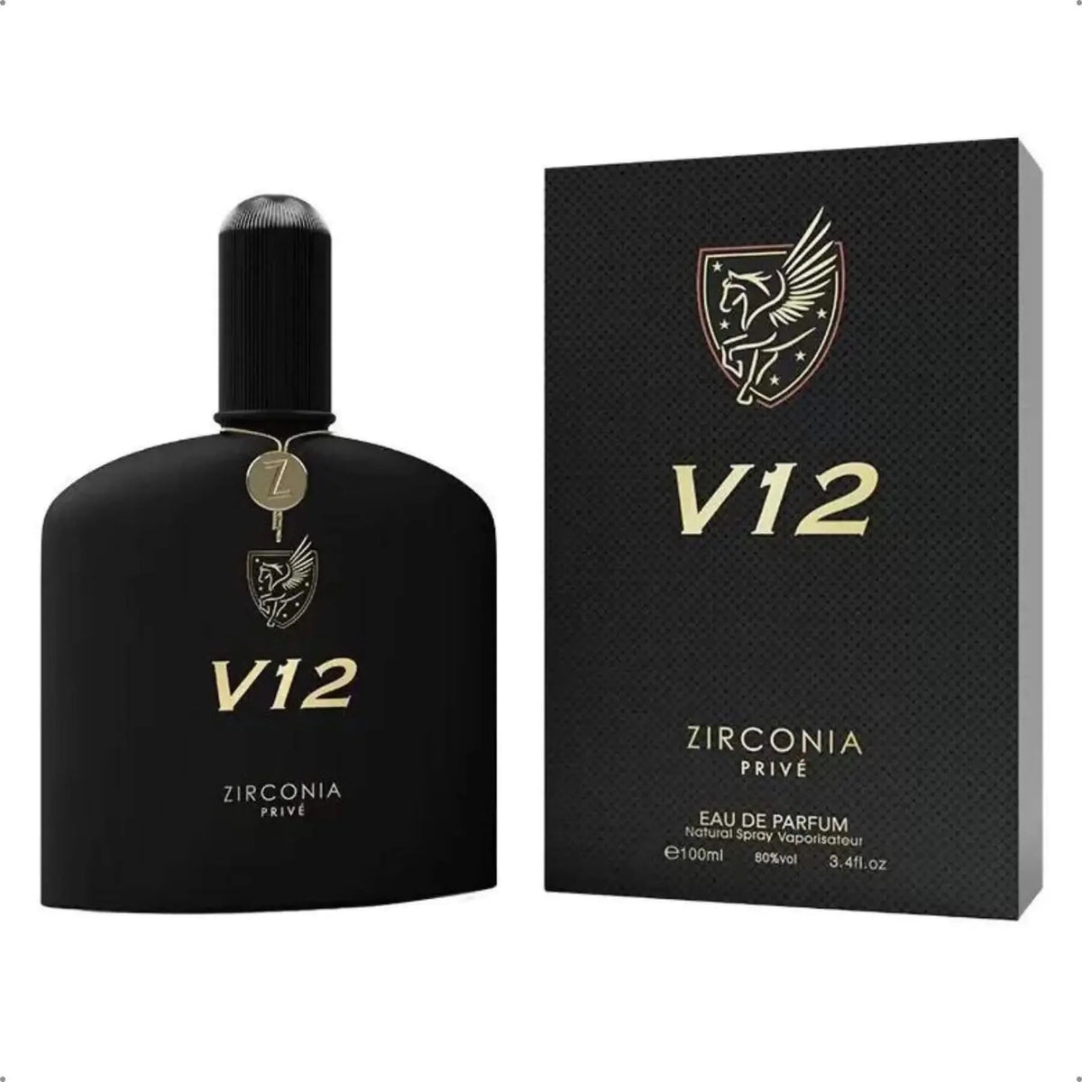 Perfume Árabe Zircônia Privé V12 Masculino 100ml